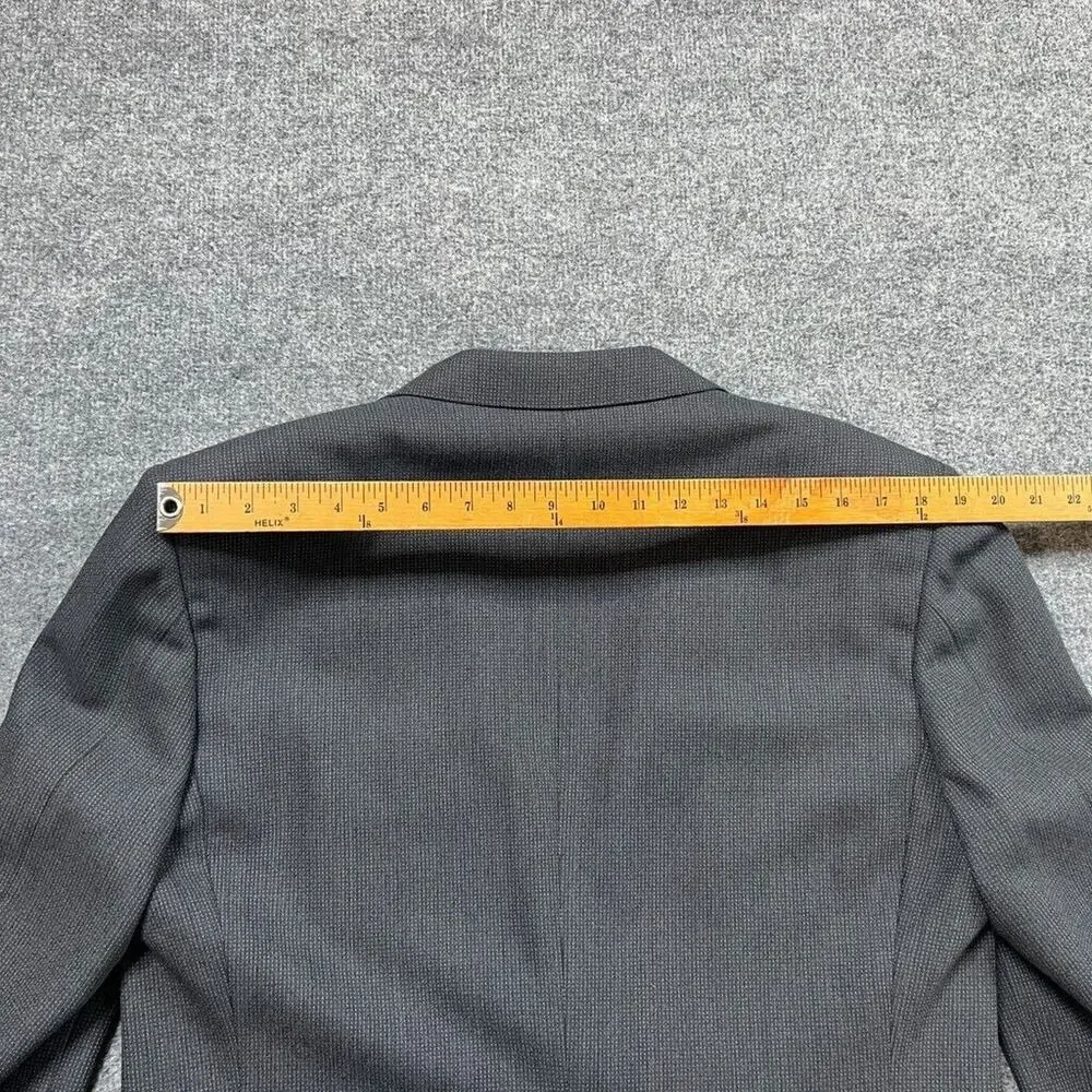 Canali Blazer Mens 42 Graphite Grey Wool 2 Button Notch Lapel Jacket‎ Made Italy